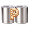 10 oz. Silver Stainless Steel Short Tumbler Thumbnail