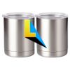 10 oz. Silver Stainless Steel Short Tumbler Thumbnail