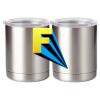 10 oz. Silver Stainless Steel Short Tumbler Thumbnail