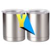 10 oz. Silver Stainless Steel Short Tumbler Thumbnail