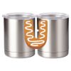10 oz. Silver Stainless Steel Short Tumbler Thumbnail