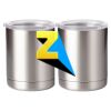 10 oz. Silver Stainless Steel Short Tumbler Thumbnail