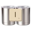 10 oz. Silver Stainless Steel Short Tumbler Thumbnail