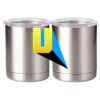 10 oz. Silver Stainless Steel Short Tumbler Thumbnail