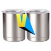 10 oz. Silver Stainless Steel Short Tumbler Thumbnail