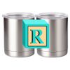 10 oz. Silver Stainless Steel Short Tumbler Thumbnail