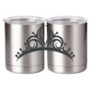 10 oz. Silver Stainless Steel Short Tumbler Thumbnail
