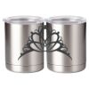 10 oz. Silver Stainless Steel Short Tumbler Thumbnail