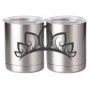 10 oz. Silver Stainless Steel Short Tumbler Thumbnail
