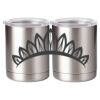 10 oz. Silver Stainless Steel Short Tumbler Thumbnail