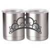 10 oz. Silver Stainless Steel Short Tumbler Thumbnail