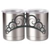 10 oz. Silver Stainless Steel Short Tumbler Thumbnail