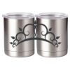 10 oz. Silver Stainless Steel Short Tumbler Thumbnail