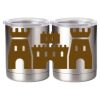 10 oz. Silver Stainless Steel Short Tumbler Thumbnail