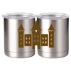 10 oz. Silver Stainless Steel Short Tumbler Thumbnail