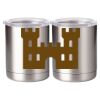 10 oz. Silver Stainless Steel Short Tumbler Thumbnail