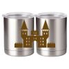 10 oz. Silver Stainless Steel Short Tumbler Thumbnail