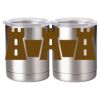 10 oz. Silver Stainless Steel Short Tumbler Thumbnail