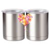 10 oz. Silver Stainless Steel Short Tumbler Thumbnail