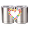 10 oz. Silver Stainless Steel Short Tumbler Thumbnail