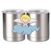 10 oz. Silver Stainless Steel Short Tumbler Thumbnail