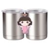 10 oz. Silver Stainless Steel Short Tumbler Thumbnail