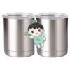 10 oz. Silver Stainless Steel Short Tumbler Thumbnail