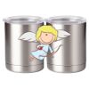 10 oz. Silver Stainless Steel Short Tumbler Thumbnail
