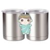 10 oz. Silver Stainless Steel Short Tumbler Thumbnail