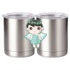 10 oz. Silver Stainless Steel Short Tumbler Thumbnail