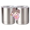 10 oz. Silver Stainless Steel Short Tumbler Thumbnail