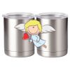 10 oz. Silver Stainless Steel Short Tumbler Thumbnail