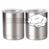 10 oz. Silver Stainless Steel Short Tumbler Thumbnail