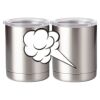 10 oz. Silver Stainless Steel Short Tumbler Thumbnail