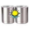 10 oz. Silver Stainless Steel Short Tumbler Thumbnail