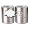 10 oz. Silver Stainless Steel Short Tumbler Thumbnail