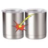 10 oz. Silver Stainless Steel Short Tumbler Thumbnail