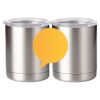 10 oz. Silver Stainless Steel Short Tumbler Thumbnail
