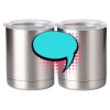 10 oz. Silver Stainless Steel Short Tumbler Thumbnail