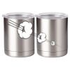 10 oz. Silver Stainless Steel Short Tumbler Thumbnail