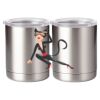 10 oz. Silver Stainless Steel Short Tumbler Thumbnail