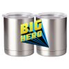 10 oz. Silver Stainless Steel Short Tumbler Thumbnail