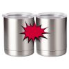 10 oz. Silver Stainless Steel Short Tumbler Thumbnail