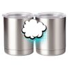 10 oz. Silver Stainless Steel Short Tumbler Thumbnail