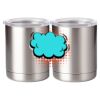 10 oz. Silver Stainless Steel Short Tumbler Thumbnail