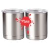 10 oz. Silver Stainless Steel Short Tumbler Thumbnail