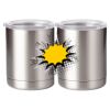 10 oz. Silver Stainless Steel Short Tumbler Thumbnail