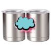 10 oz. Silver Stainless Steel Short Tumbler Thumbnail