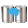 10 oz. Silver Stainless Steel Short Tumbler Thumbnail