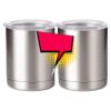 10 oz. Silver Stainless Steel Short Tumbler Thumbnail